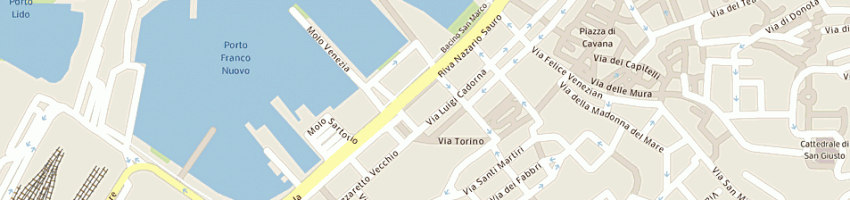 Mappa della impresa jablanscek edoardo a TRIESTE