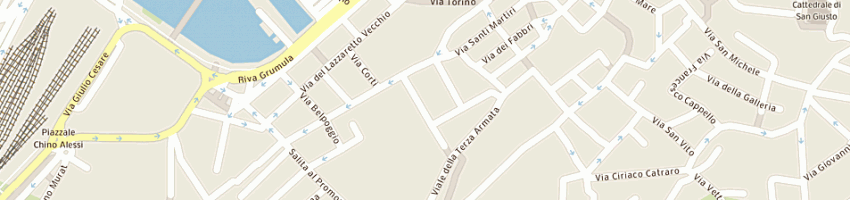 Mappa della impresa policlinico triestino spa a TRIESTE