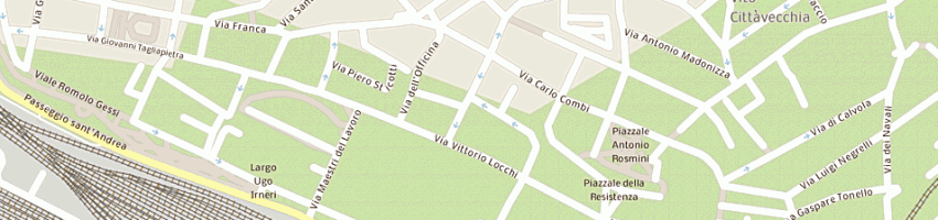 Mappa della impresa california gjm a TRIESTE