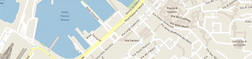 Mappa della impresa impresa edile riadattare srl a TRIESTE