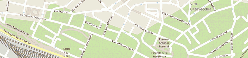 Mappa della impresa colucci a TRIESTE