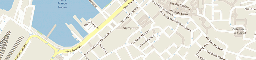 Mappa della impresa girotondo a VENEZIA