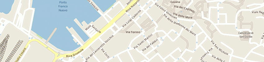 Mappa della impresa domar srl a TRIESTE