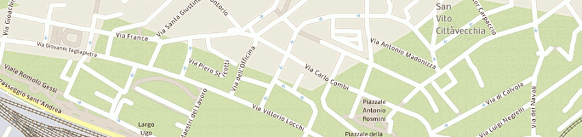 Mappa della impresa sedil servizi distributivi lotterie srl a TRIESTE