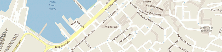 Mappa della impresa matteucci roberto a TRIESTE