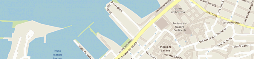 Mappa della impresa promoser srl a TRIESTE