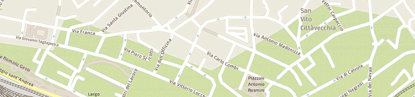 Mappa della impresa romanocolori sas di promano e c a TRIESTE