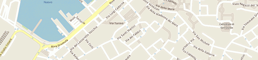 Mappa della impresa autofficina collavini a TRIESTE