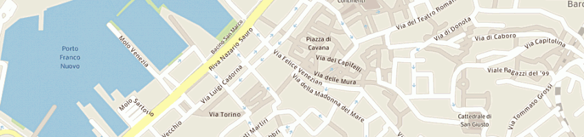 Mappa della impresa iesu a TRIESTE