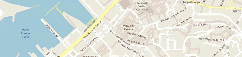 Mappa della impresa patents eprojects a TRIESTE