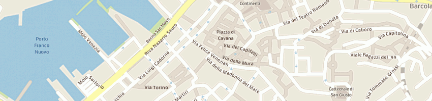Mappa della impresa buonappetito a TRIESTE