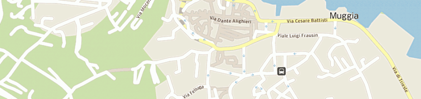 Mappa della impresa bar viaromaquattro di di martino massimo e c sas a TRIESTE