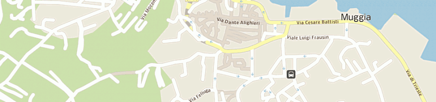 Mappa della impresa partito della rifondazione comunista a MUGGIA