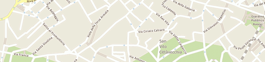 Mappa della impresa associazione idea istit per la ric e la prev della depr e ansia a TRIESTE
