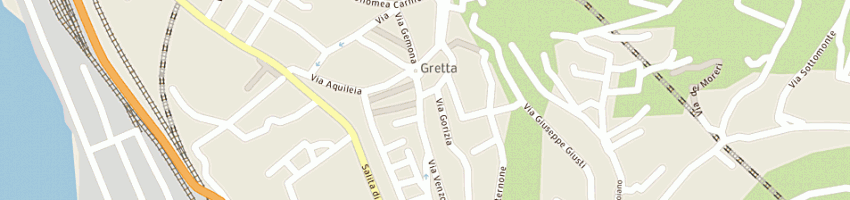 Mappa della impresa birreria pio pao di scarpellini graziella a TRIESTE