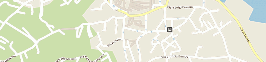 Mappa della impresa pinto giuseppe a MUGGIA
