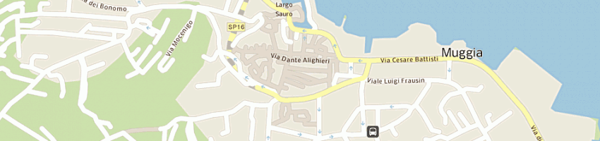 Mappa della impresa sette otto pesca snc di barretta e c a LA MADDALENA