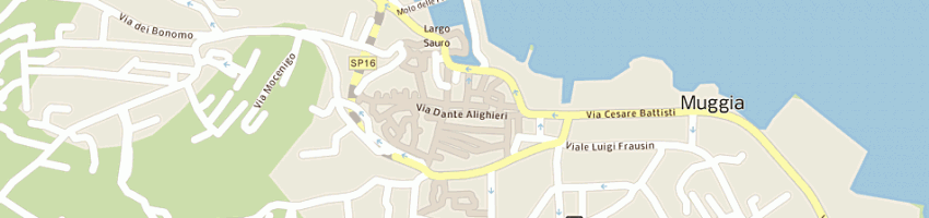 Mappa della impresa iugovaz dario a MUGGIA