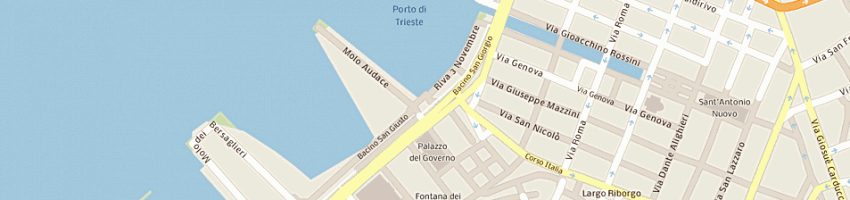 Mappa della impresa navigazione stoini srl a TRIESTE