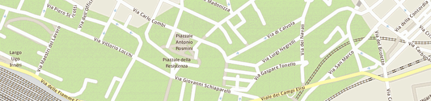 Mappa della impresa chiesa cattolica parrocchiale madonna del mare a TRIESTE
