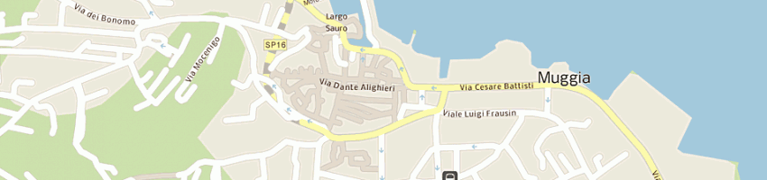Mappa della impresa tonel barbara a MUGGIA