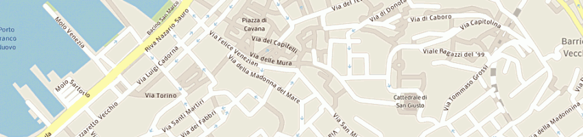 Mappa della impresa persich lucio a TRIESTE