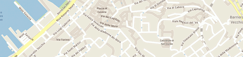 Mappa della impresa nonsololibri a TRIESTE