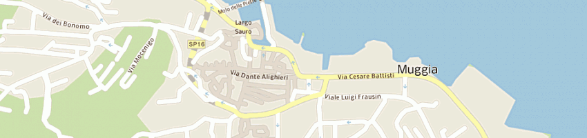 Mappa della impresa banca popolare di vicenza scparl a MUGGIA