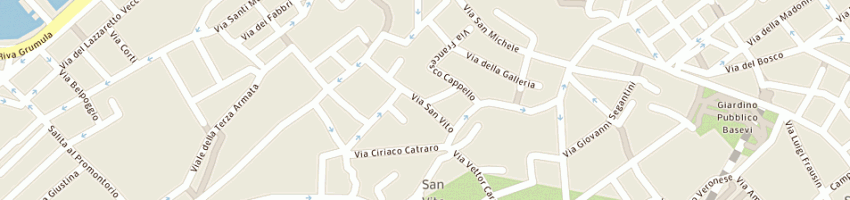 Mappa della impresa petkovic giovanni a TRIESTE