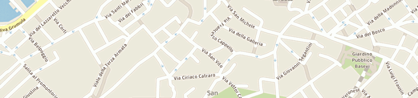 Mappa della impresa adria impianti a TRIESTE