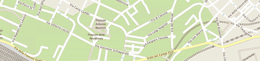 Mappa della impresa sos informatica snc a TRIESTE