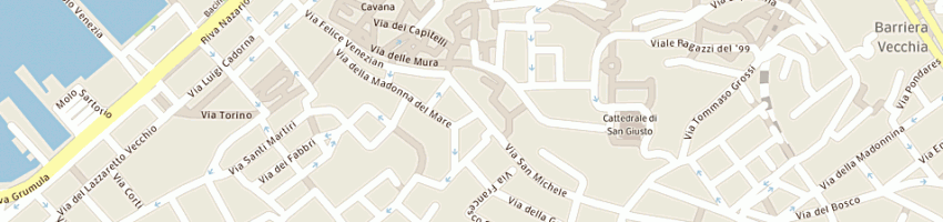 Mappa della impresa studio maule snc di maule nerio e c a TRIESTE