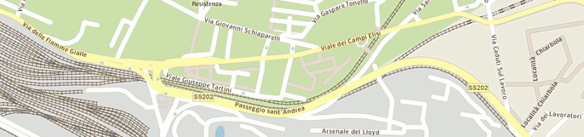 Mappa della impresa pongracic fabia a TRIESTE