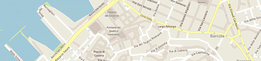 Mappa della impresa mancuso gianpaolo a TRIESTE