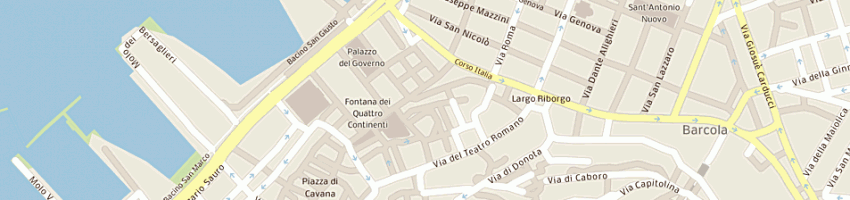 Mappa della impresa tonon carmelo a TRIESTE