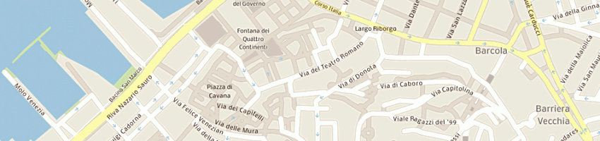Mappa della impresa istituto di bellezza mariagrazia a TRIESTE