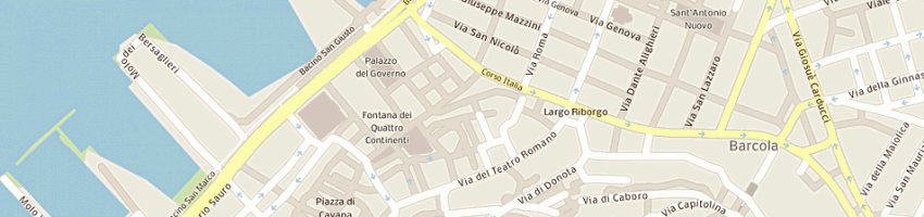 Mappa della impresa reval di testa vania a TRIESTE