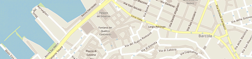 Mappa della impresa bau - haus a TRIESTE