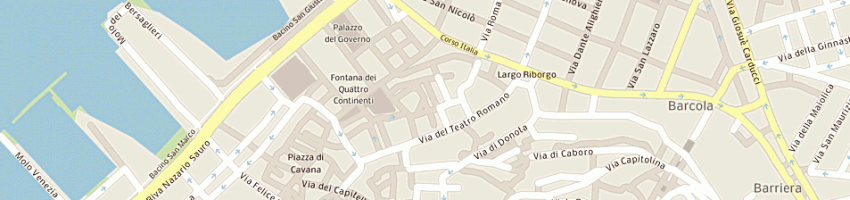 Mappa della impresa winters a TRIESTE