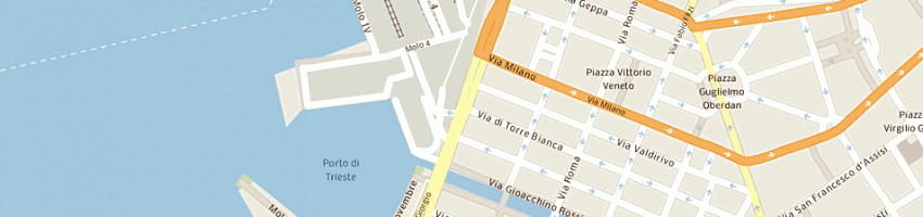 Mappa della impresa trieste citta' digitale srl a TRIESTE