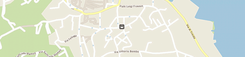 Mappa della impresa abbigliamento effegi a MUGGIA