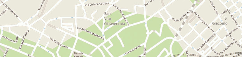 Mappa della impresa oriani alfredo a TRIESTE
