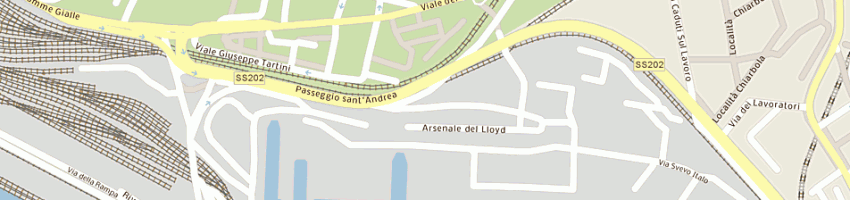Mappa della impresa edicola cartoleria cecchinato sas a VENEZIA