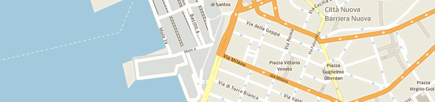 Mappa della impresa c e t engineering srl a TRIESTE