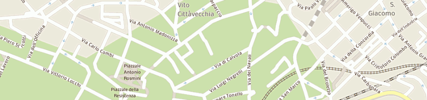 Mappa della impresa adria impianti a TRIESTE