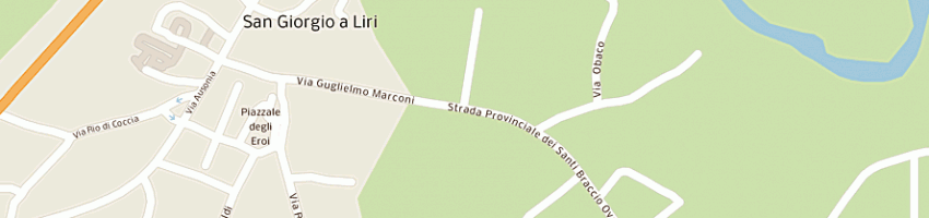 Mappa della impresa de clemente commerciale a SAN GIORGIO A LIRI