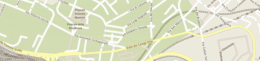 Mappa della impresa turisini marco a TRIESTE
