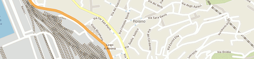Mappa della impresa jibril ramadan a TRIESTE
