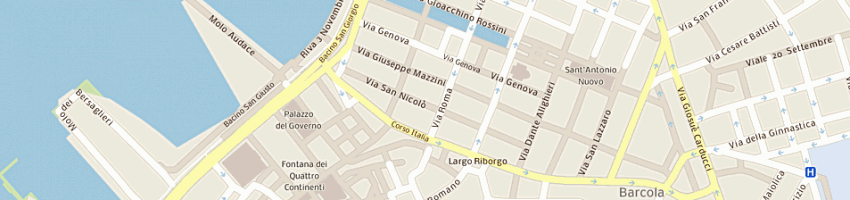 Mappa della impresa bertorelle vucetti a TRIESTE