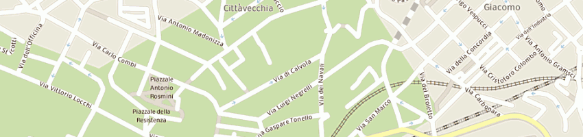 Mappa della impresa sorelle francescane del vangelo a TRIESTE